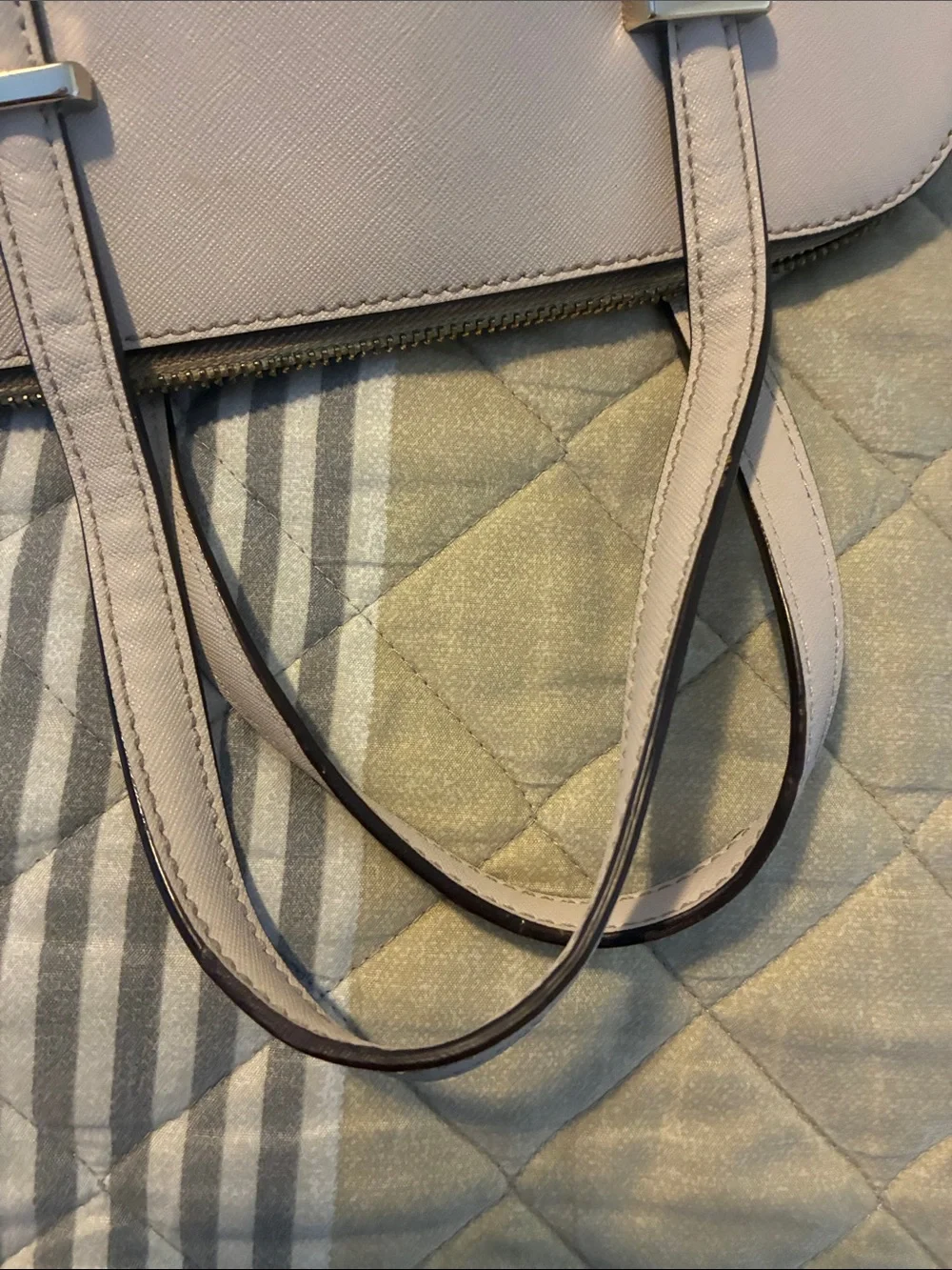 kate spade Cedar Street Maise Handbag yellow & gray colorblock satchel crossbody